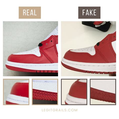 true vs false jordan 1